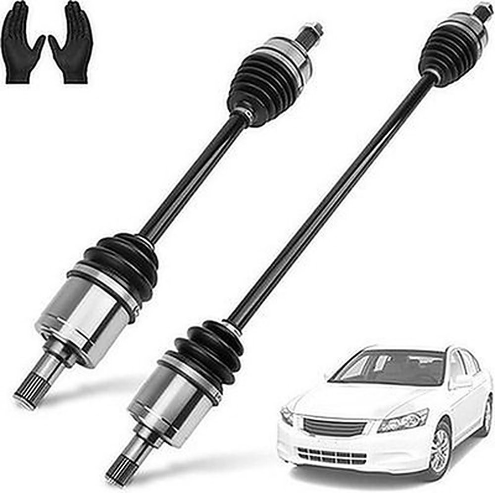 Honda Accord 2.4L Auto Front CV Axle Shaft Pair 66-4217 66-4218 #R011