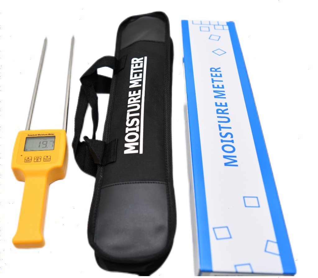 Sawdust Moisture Analyzer with Range 0-35% for Paillasse Bamboo Powder