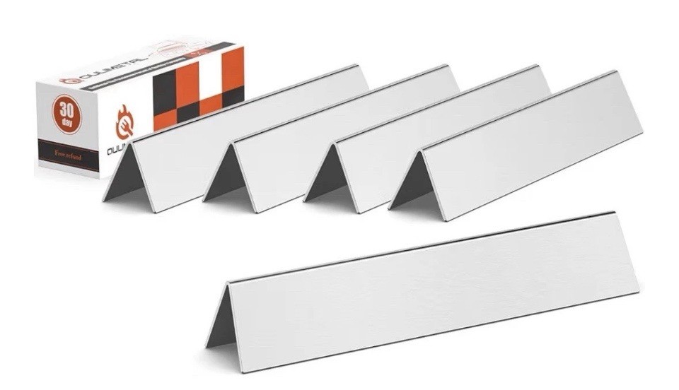 17.5 inch Stainless Steel Flavorizer Bars for Weber Genesis 300 Series (5pack)