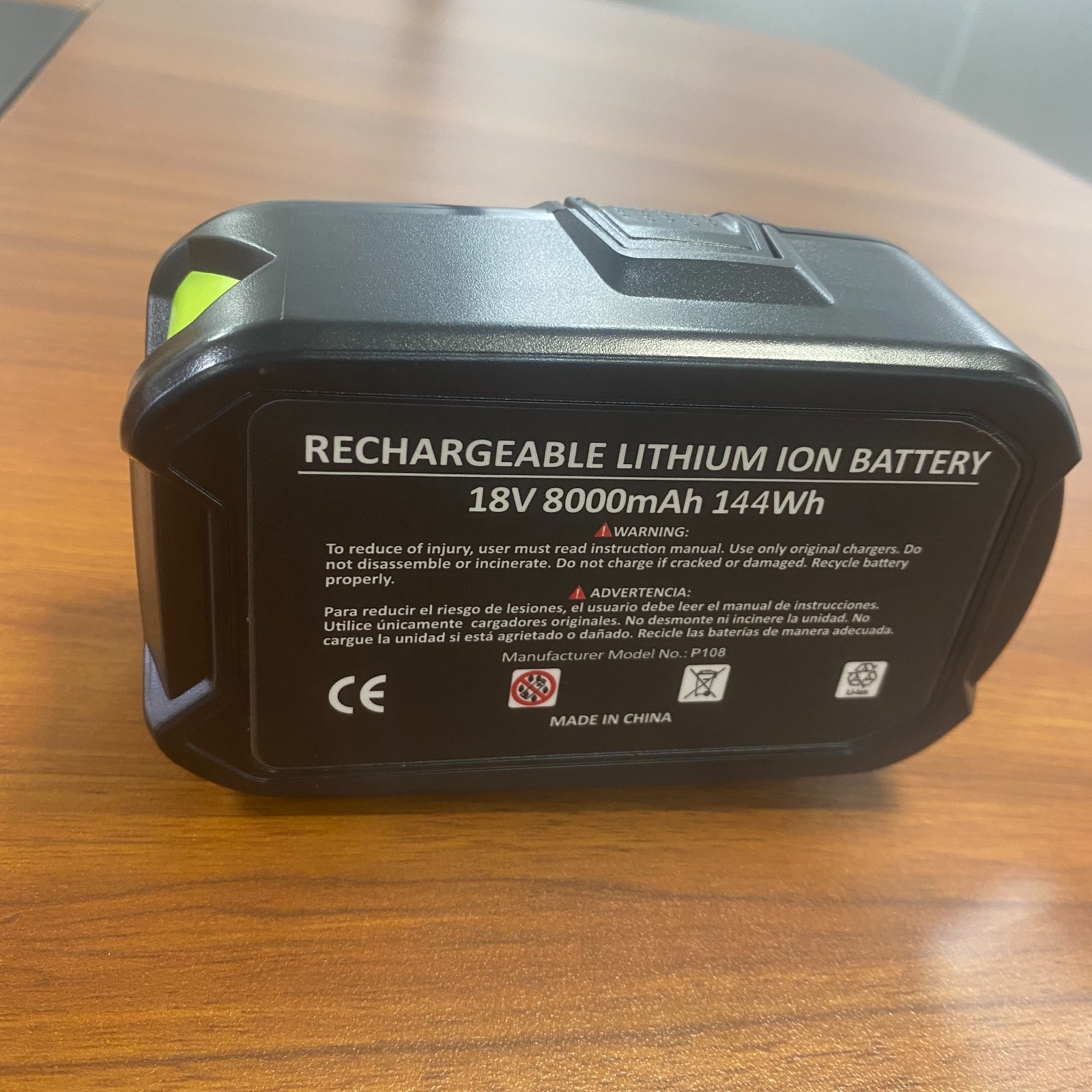 2Pack 18V 8Ah For Ryobi ONE Plus High Capacity Lithium Battery P108 P107 P105 US