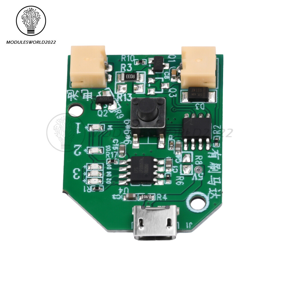 3.7V Universal USB Rechargeable Small Fan Circuit Board Mobile Fan Control Board