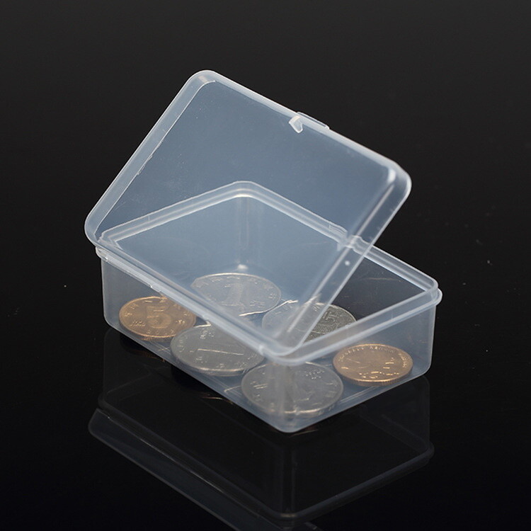 10xPCS Small Plastic Storage Container Boxes Box DIY Coins Screws Jewelry Travel