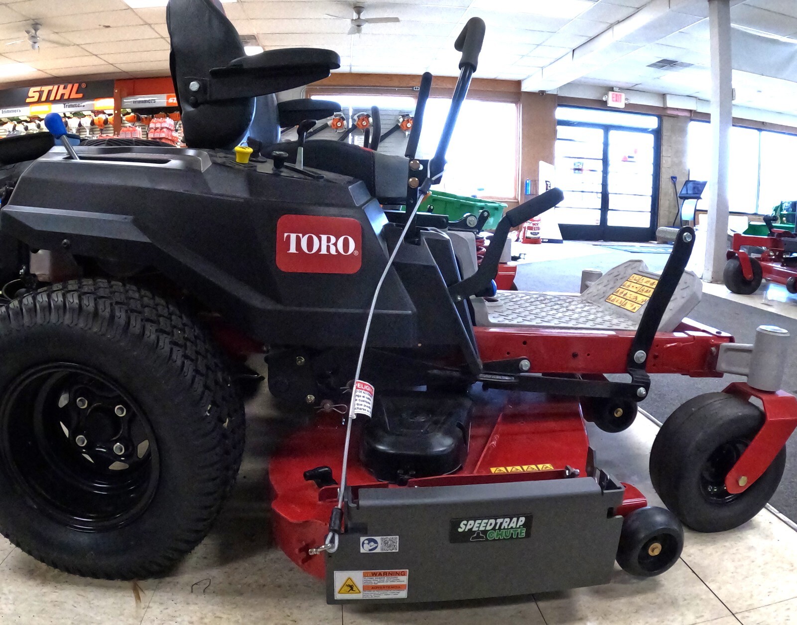 Speedtrap® Chute Blocker Toro® TimeCutter®/Max 50/54/60″ 90 sec install No drill