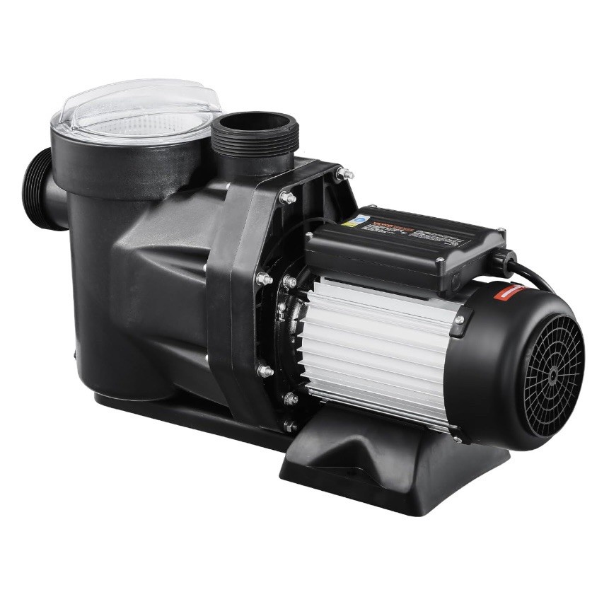 VEVOR 2.5 HP Above Ground Swimming Pool Pump Single Speed 148 GPM 3450 RPM 220V