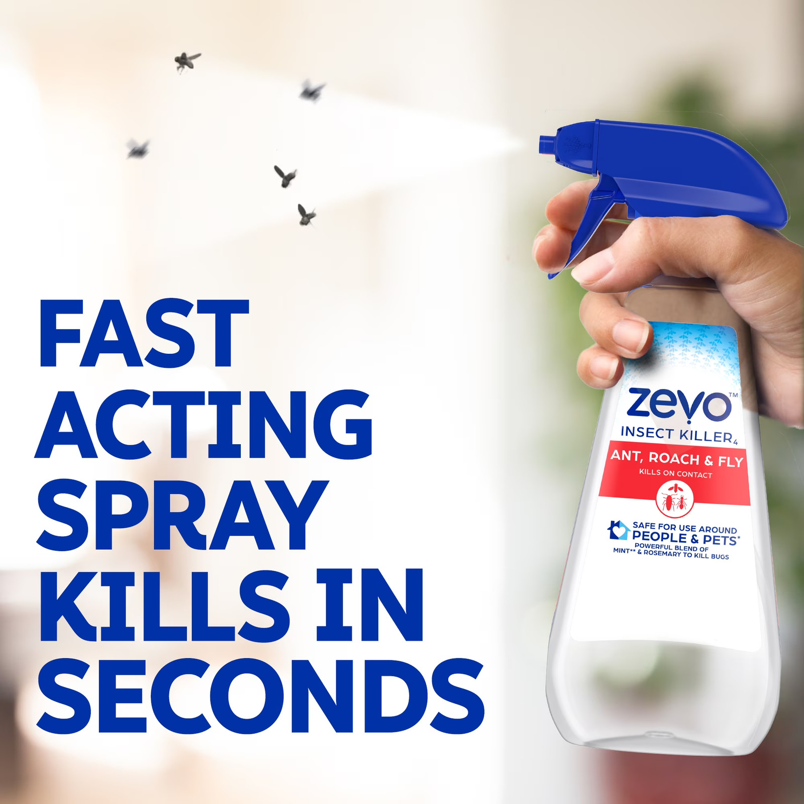 Zevo Roach Killer Multi Insect Spray Ants Flies