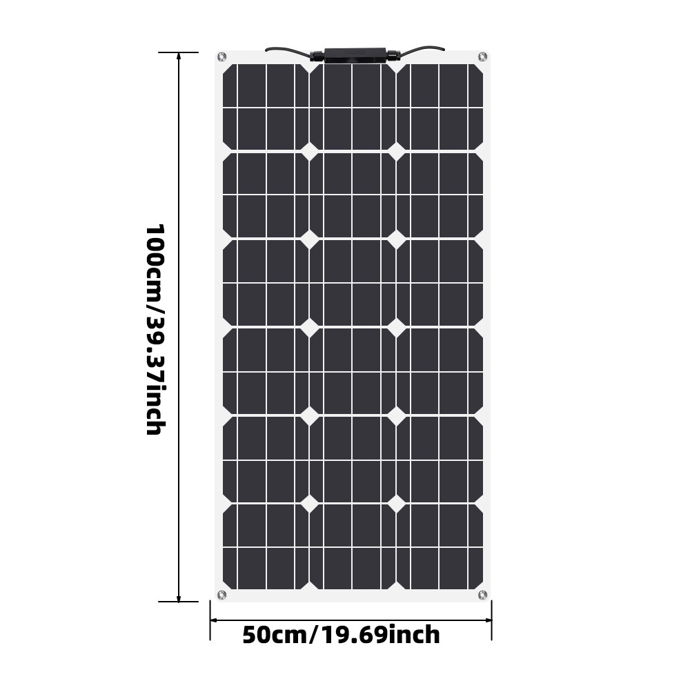600W Flexible Solar Panel Mono 18V Portable Power Camping Home RV Battery Charge