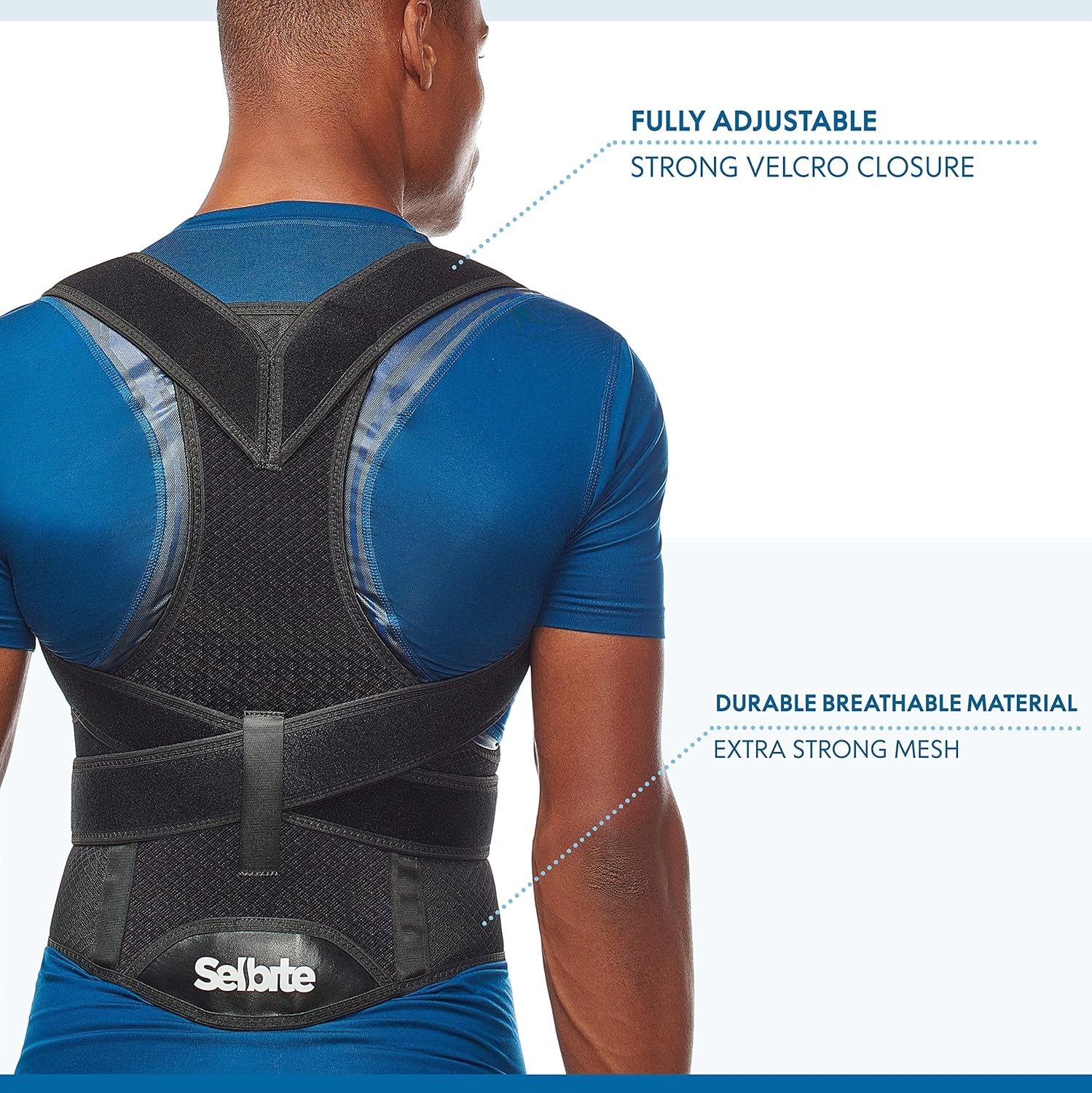 Selbite Posture Corrector for Men and Women – Back Brace for Upper and Lower…