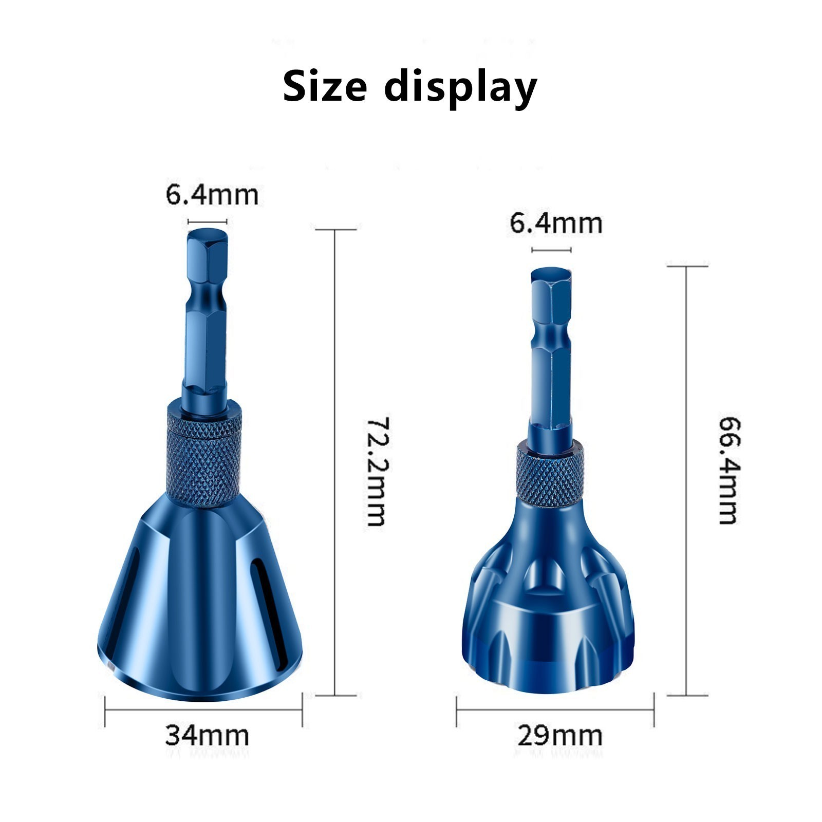 Tungsten Steel Drill Bit Deburring External Chamfer Tools Hex Shank Remove BurfB