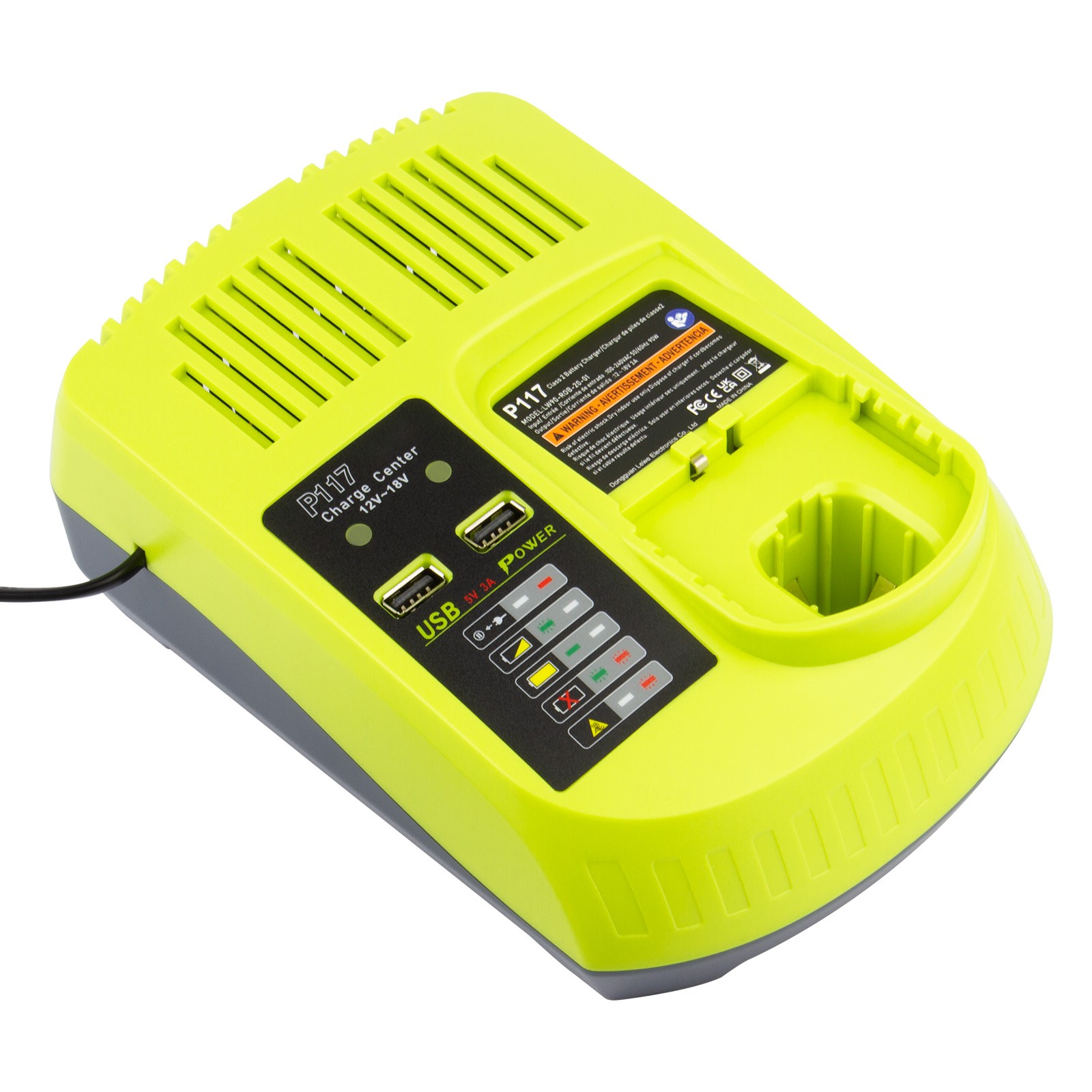 40V OP401 Dual Fast Charger for Ryobi 40V Lithium Battery Charger OP4015 OP4026