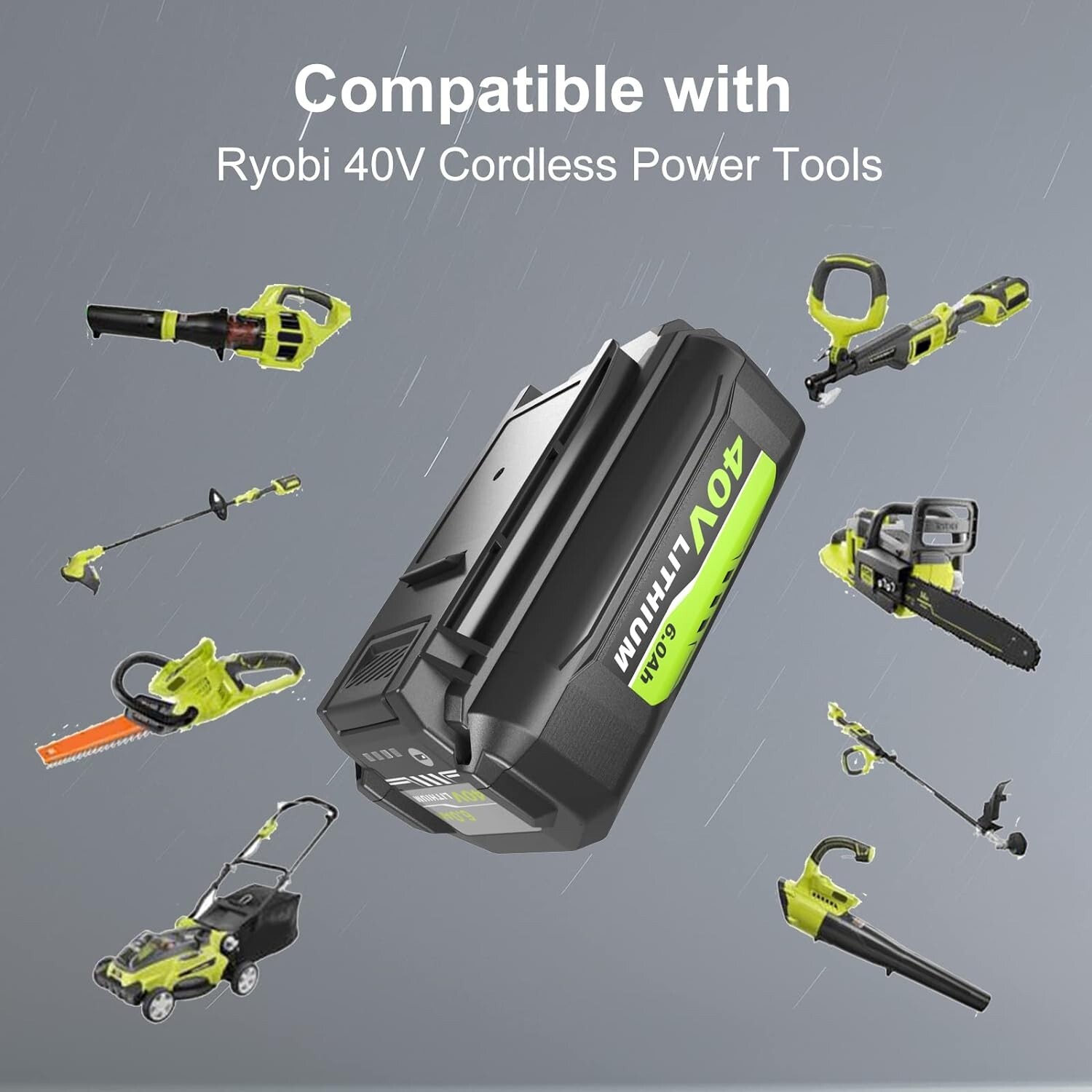 6000mAh Battery or Rapid Charger For Ryobi 40 Volt Lithium OP4050 OP40602 Tool