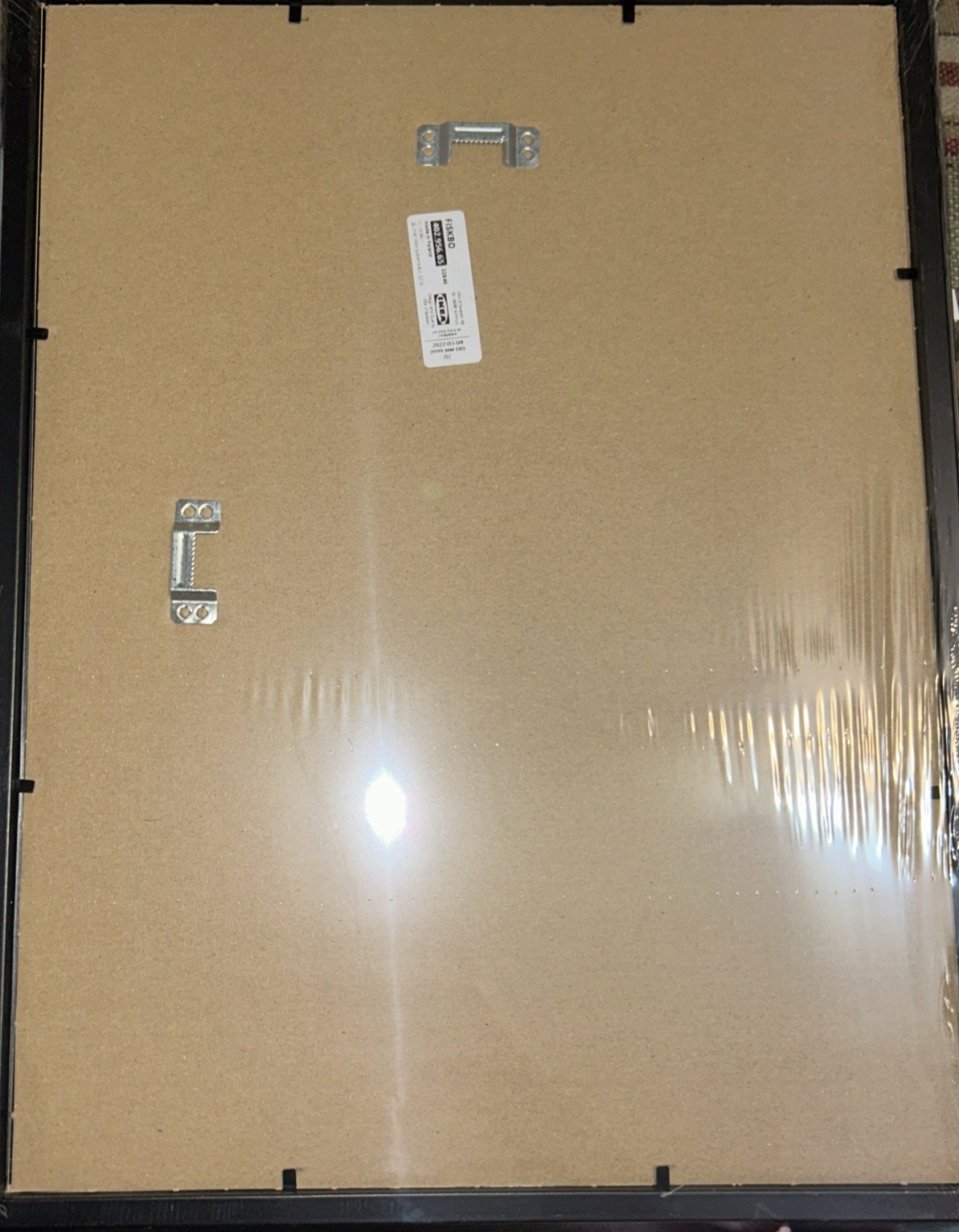 IKEA Fiskbo Black Picture Frame 12″ x 16″ or 31 x 41 CM SEALED