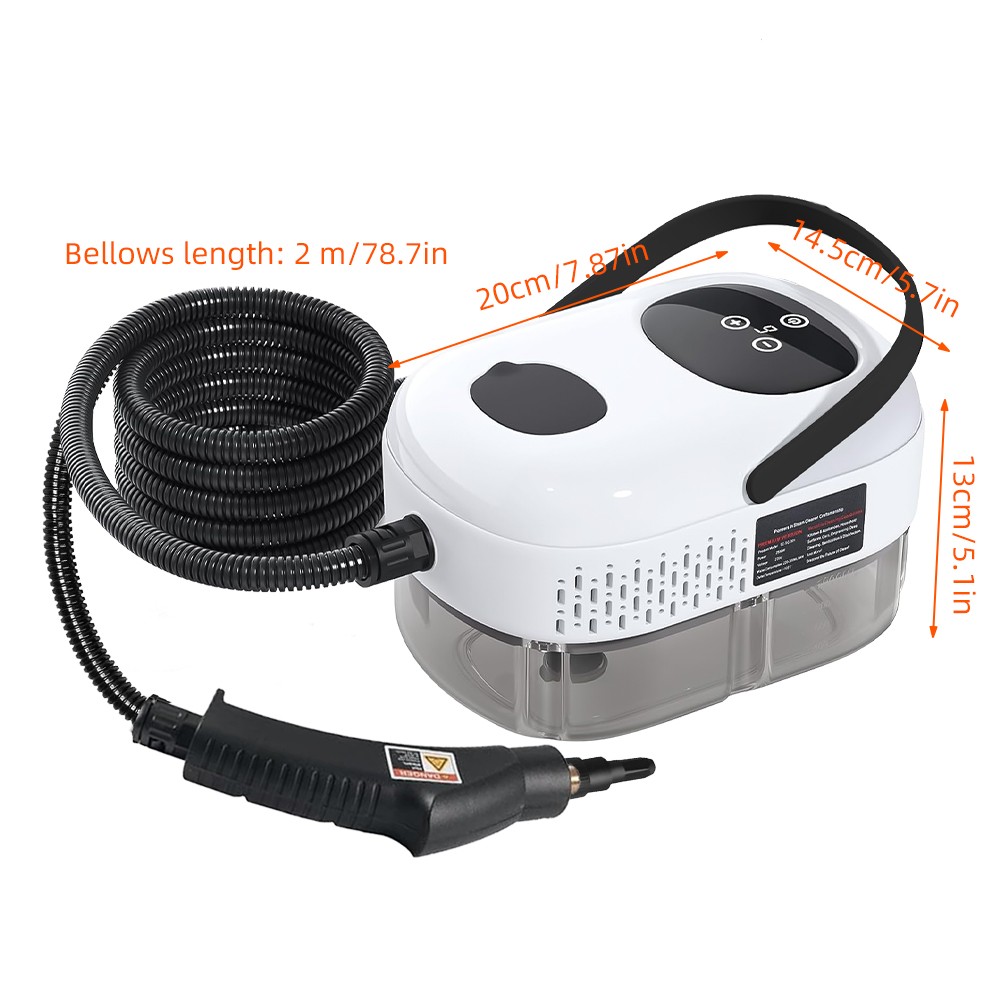 3000W Household Car Bathroom Steam Cleaner High Temp Pressure Cleaning Machine