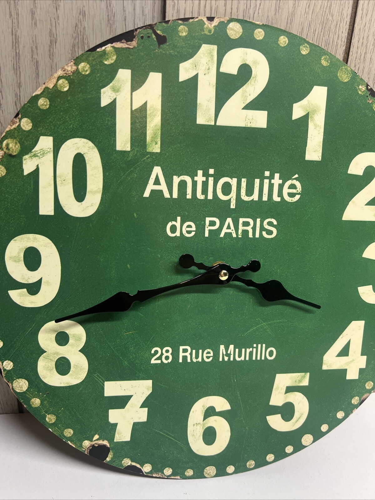 Wall Kitchen Any Room Clock – Antiquite de Paris 28 Rue Murillo Retro