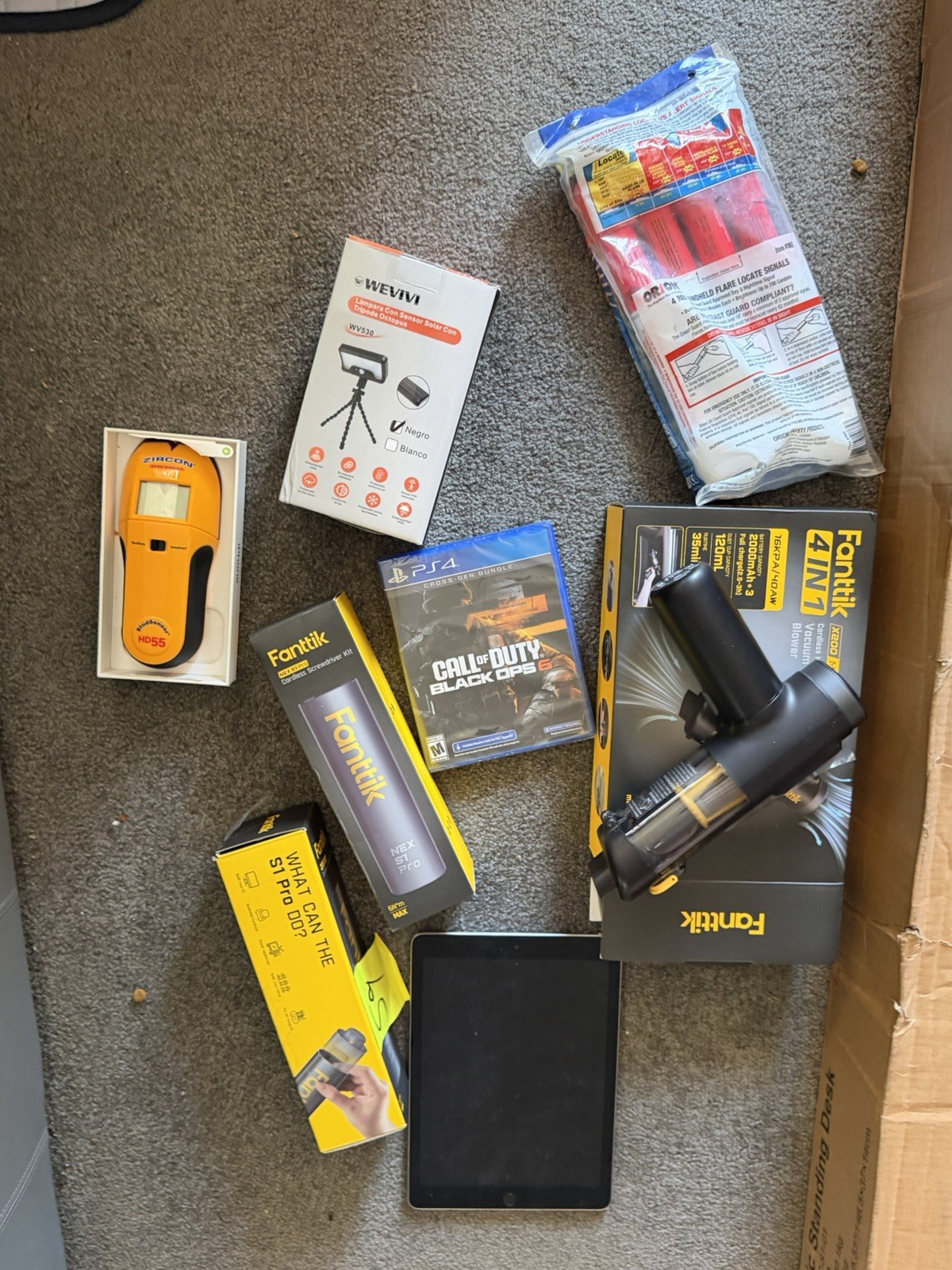 Fanttik S1 Pro 3.7V Electric Screwdriver, Cordless Screwdriver, 16 S2 Metal Bits