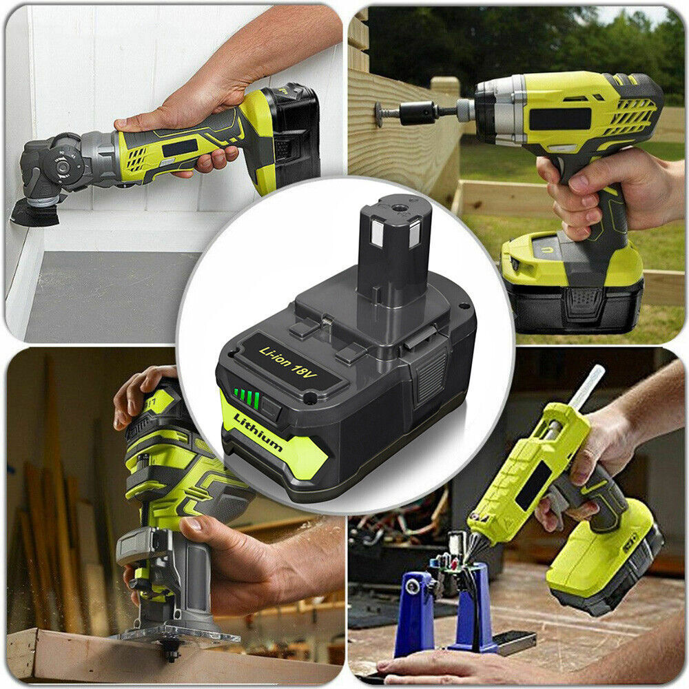 5.0Ah 18V Battery P108 One Plus For RYOBI 18 Volt High Capacity Lithium-Ion New