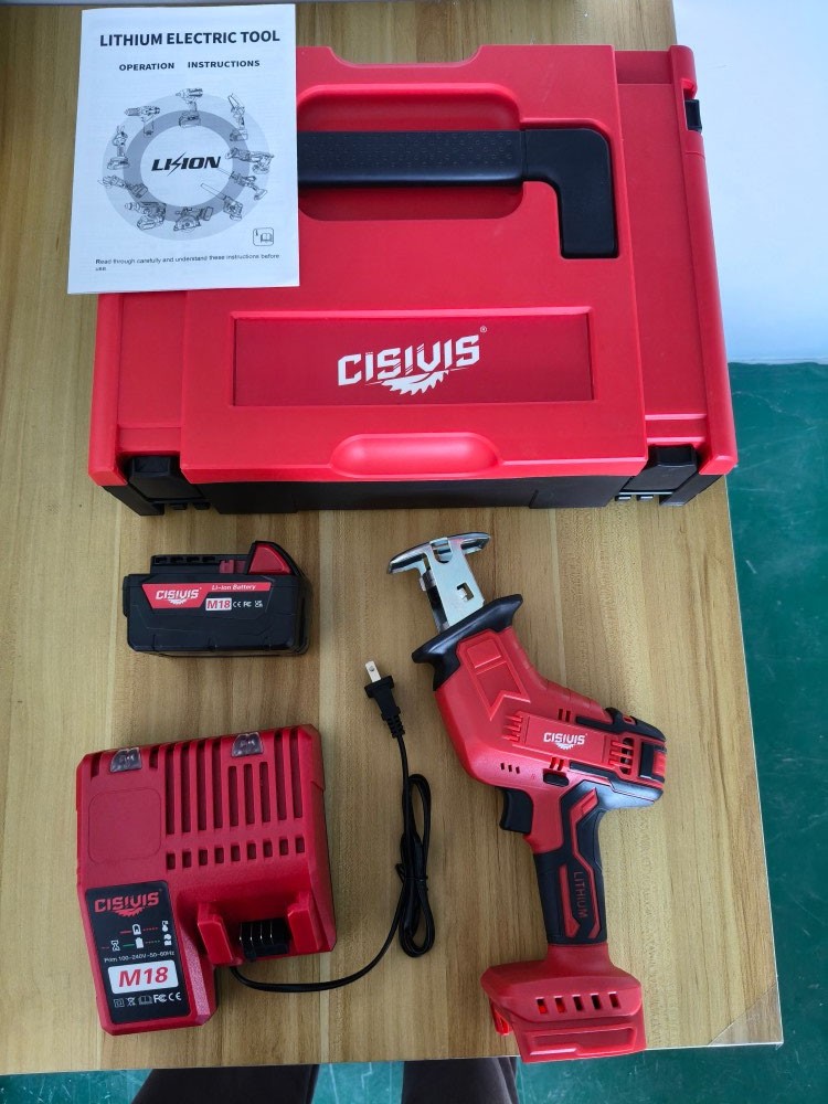 New For Milwaukee M18 Cordless Reciprocating Saw Kit With Battery & Charger-