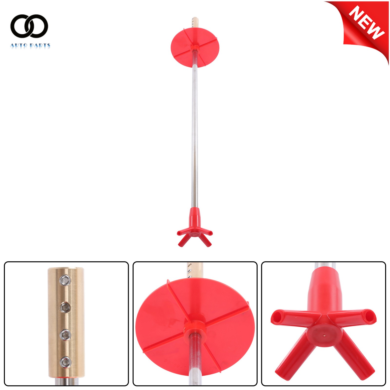 For Ultra-Air Septic Aerator Septic Tank Shaft Aerator Air Pump W/ 12′ Brackets