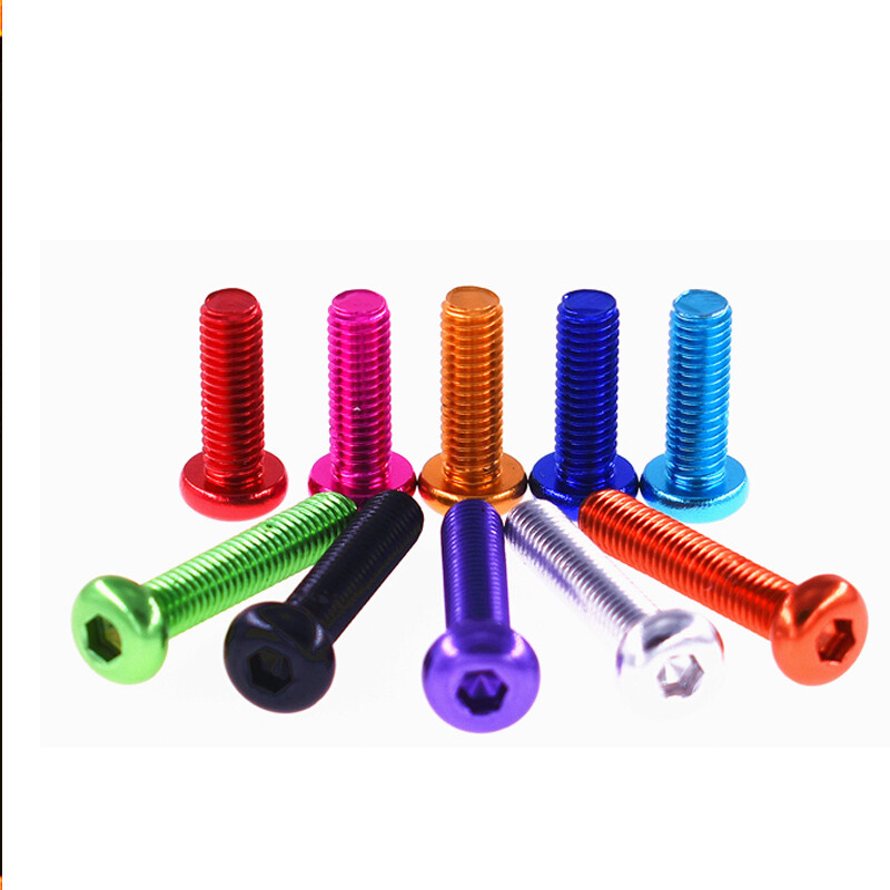 M4 Aluminum Alloy Hex Socket Pan Head Allen Bolts Screws 10mm 12mm