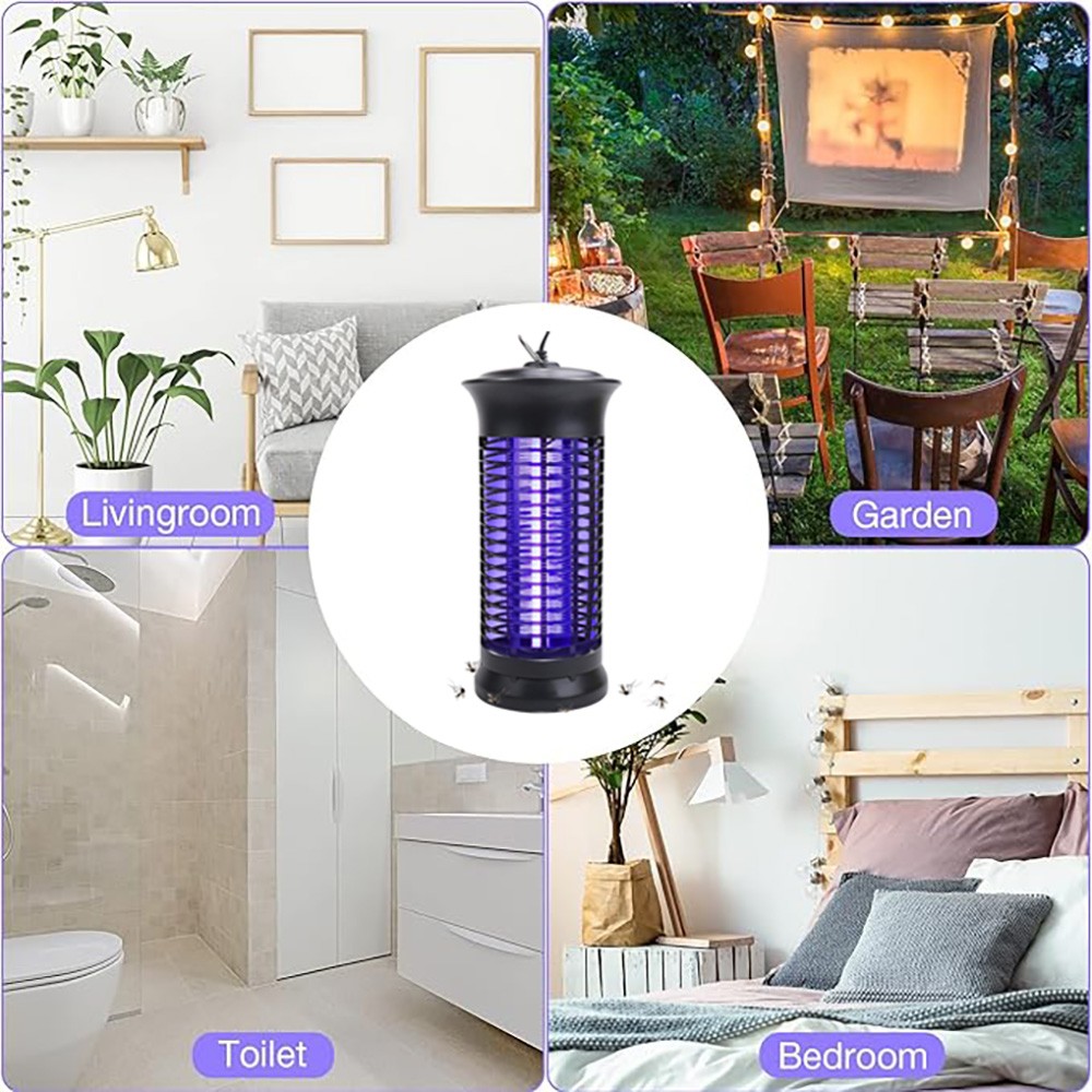 Electric Fly Bug Zapper Mosquito Insect Killer LED Light Trap Pest Control Lamp