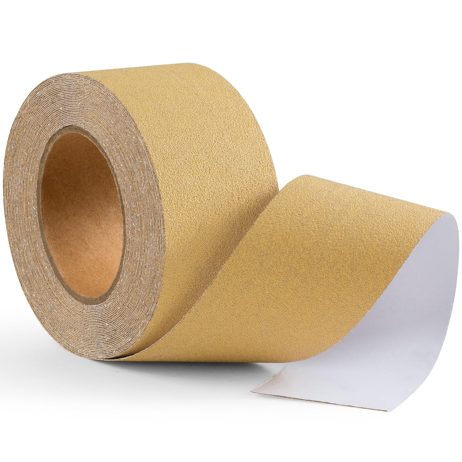 80 Grit Sandpaper Roll 20 Yard Long Continuous Roll,2-3/4” Wide Adhesive Back…