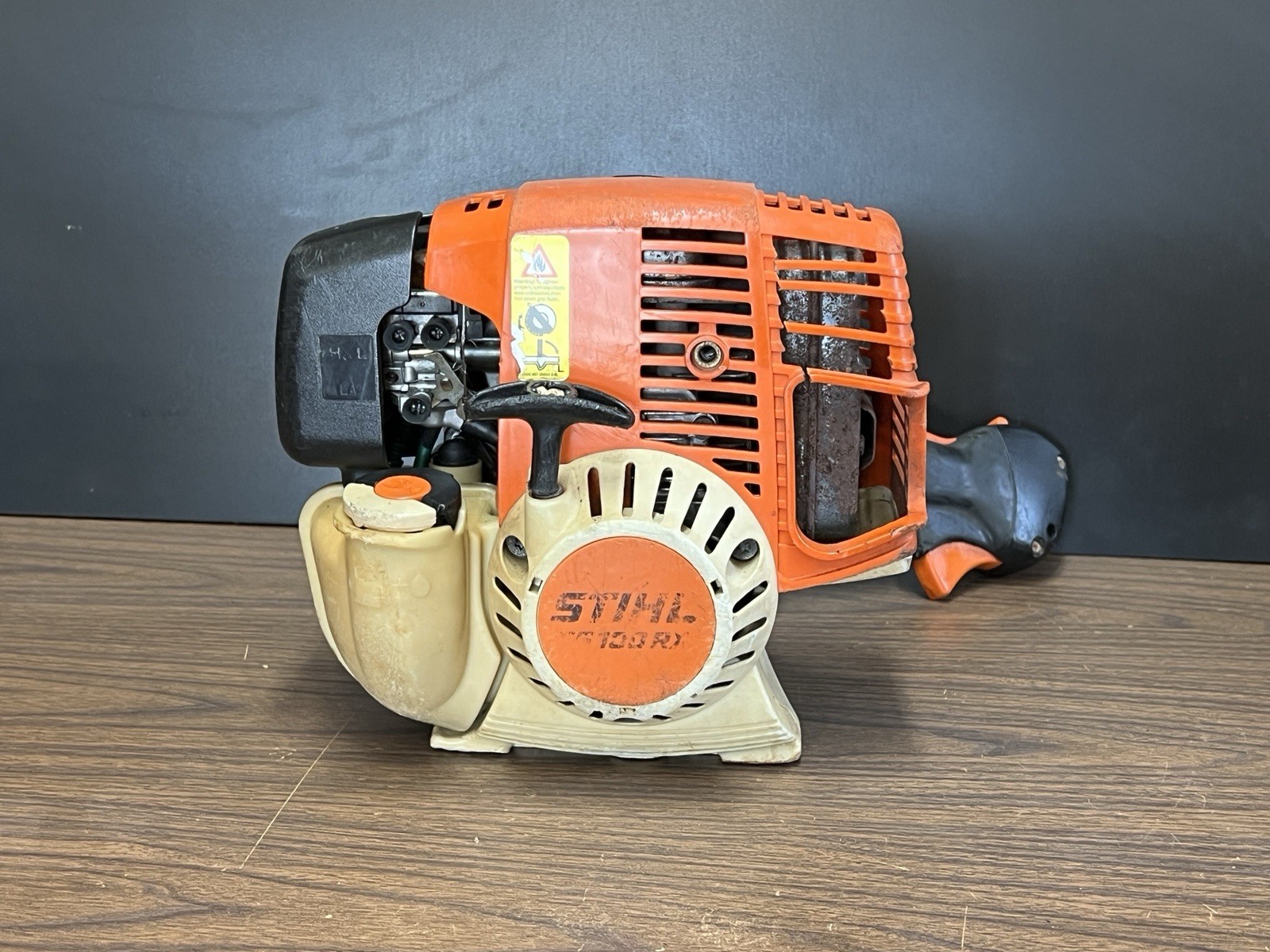 STIHL FS100RX Trimmer Engine Head For Parts / 31cc Project Read Note Valve/Cam🔧