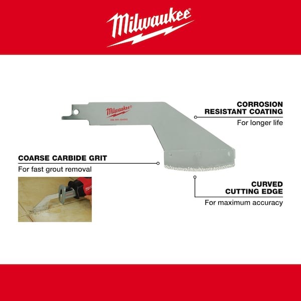 Milwaukee Tool 49-00-5450 Grout Removal Tool