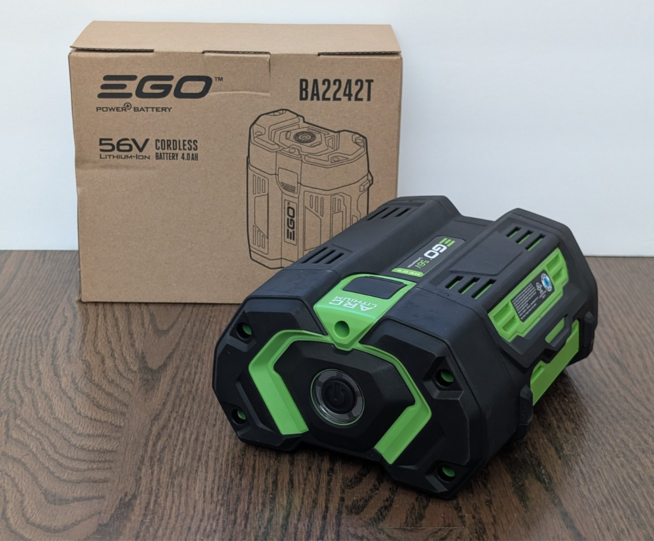 EGO POWER+ 56V 4.0Ah ARC Lithium Battery BA2242T Genuine NEW