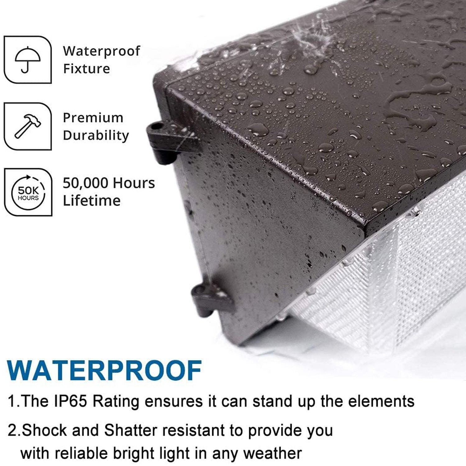 8” Rain Square Shower Head & Handheld Spray Combo High Pressure Adjustable SET