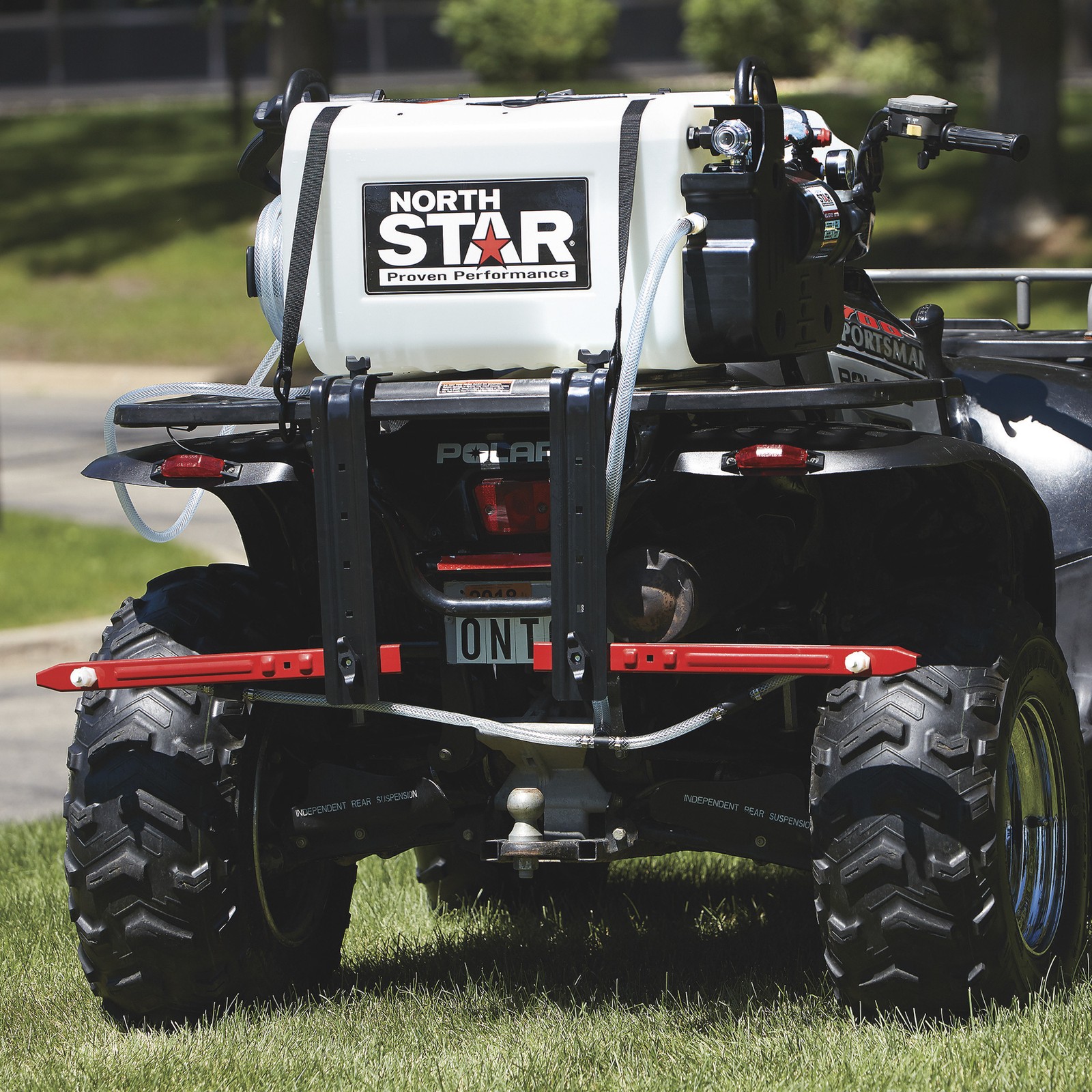NorthStar ATV Broadcast and Spot Sprayer with 2-Nozzle Boom, 16-Gallon