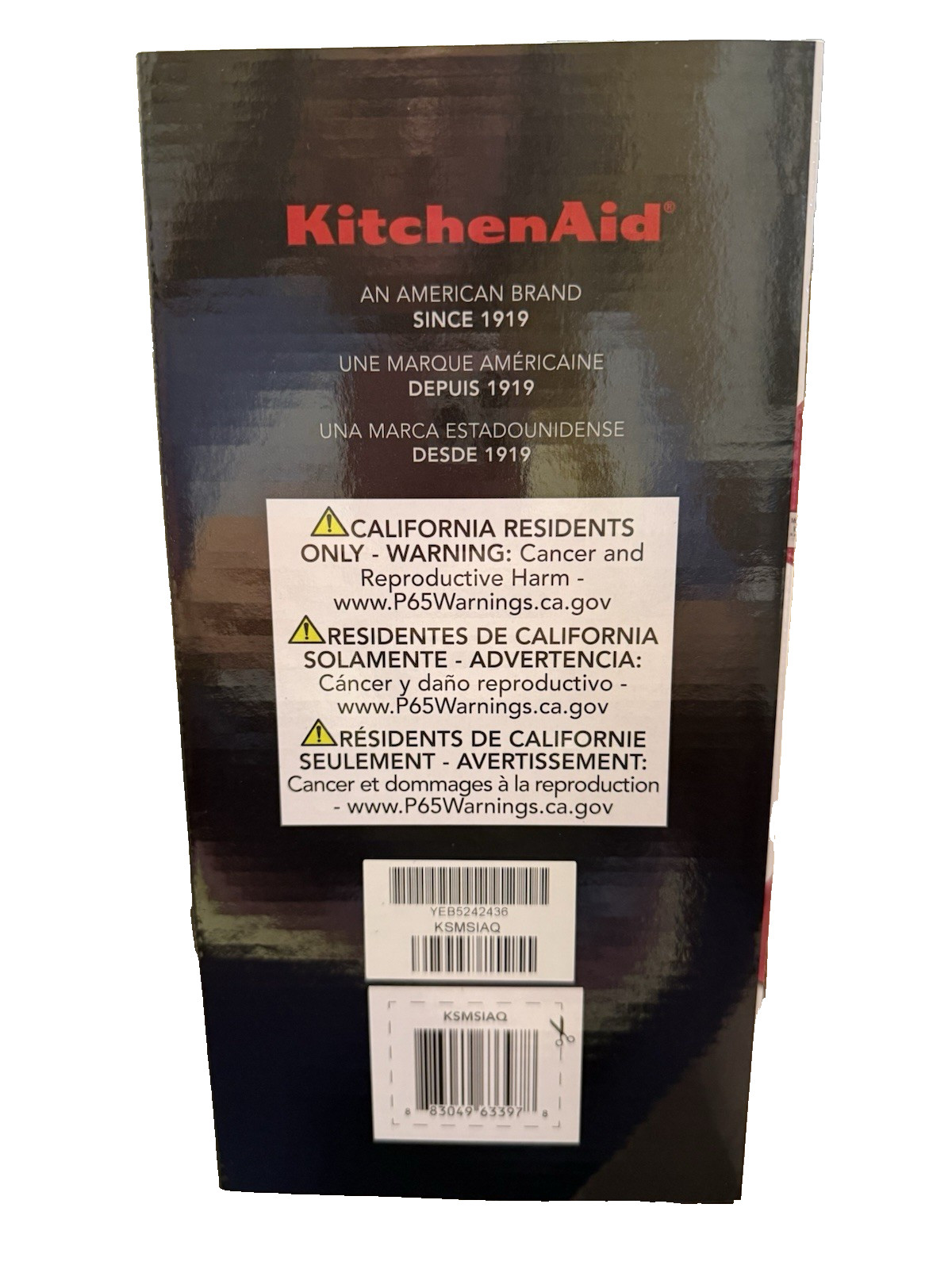 Kitchenaid Shaved Ice Attachment with 8 Molds & Stainless Steel Blade