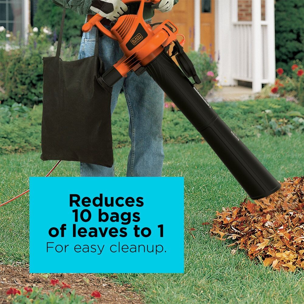 BLACK+DECKER 12 Amp Blower/Vacuum/Mulcher – BV3100