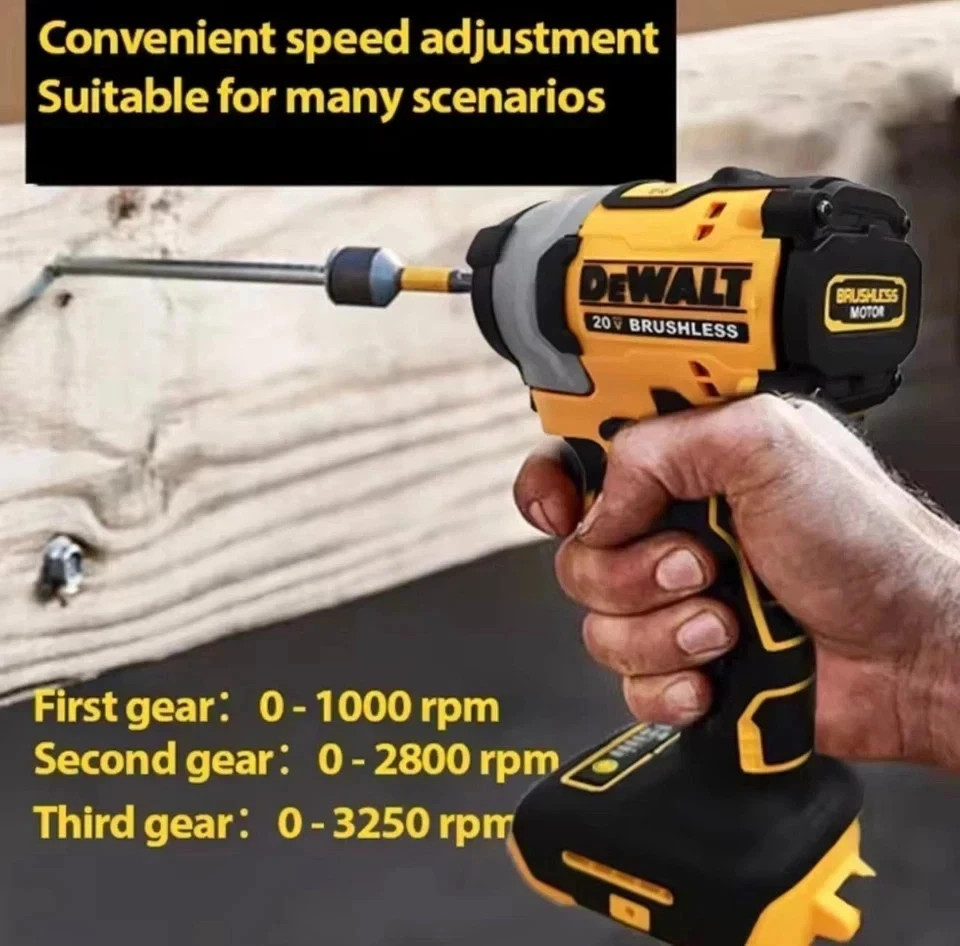 DEWALT DCF850 Impact Driver Electric Driver 20V Brushless Cordless 3250RPM screw