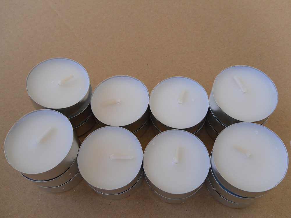 20 IKEA unscented candle – tea light candles — 4 hrs. — From CA