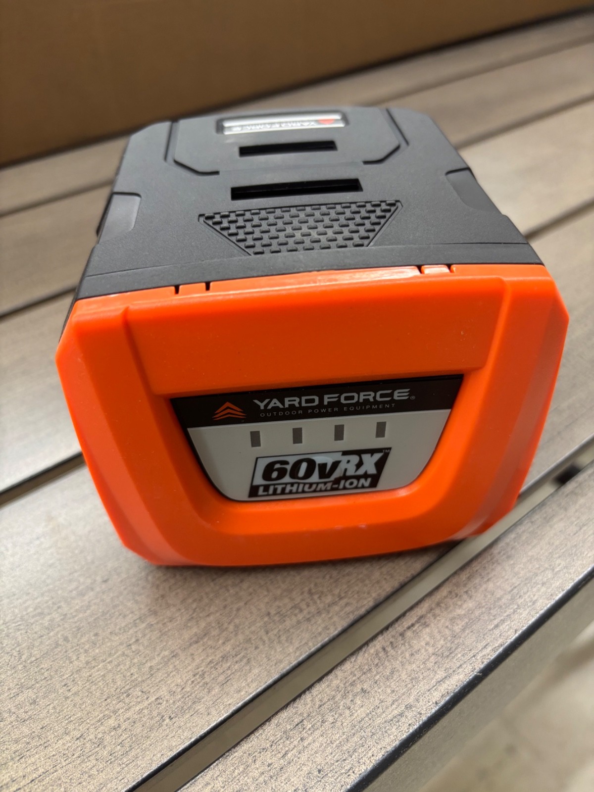 YF60VRX2.5BAT G-FORCE PRO 60v RX Lithium Ion 2.5 aH Battery YardForce