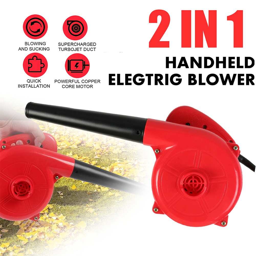 1000W Corded Electric Leaf Blower2-In-1 Handheld Lightweight Sweeper/vacuum110V