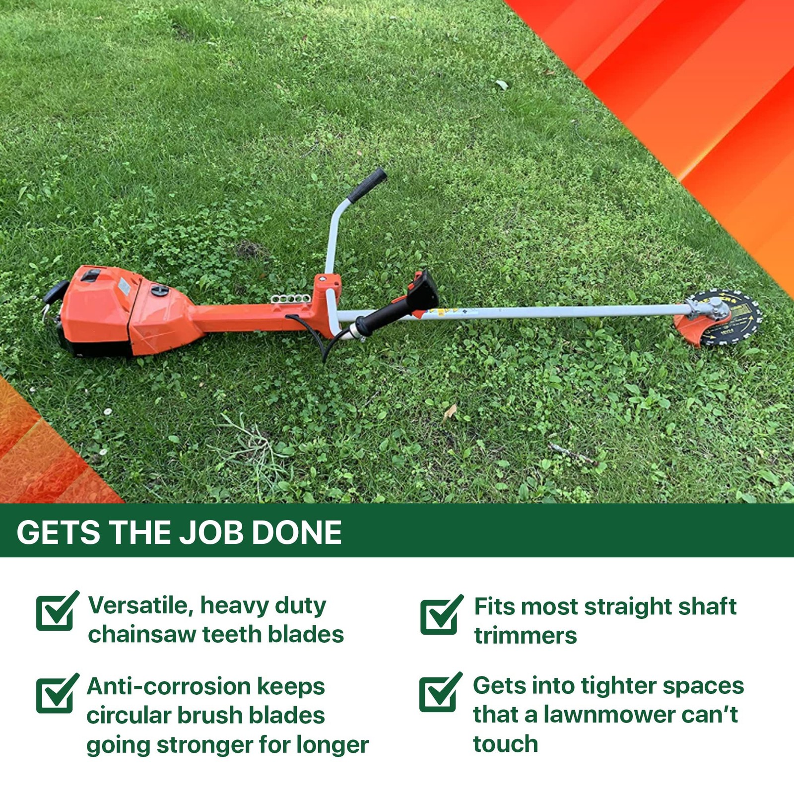 FORESTER 9” Chainsaw Brush Cutter Blade – 20 Tooth Circular Trimmer Saw Blade…