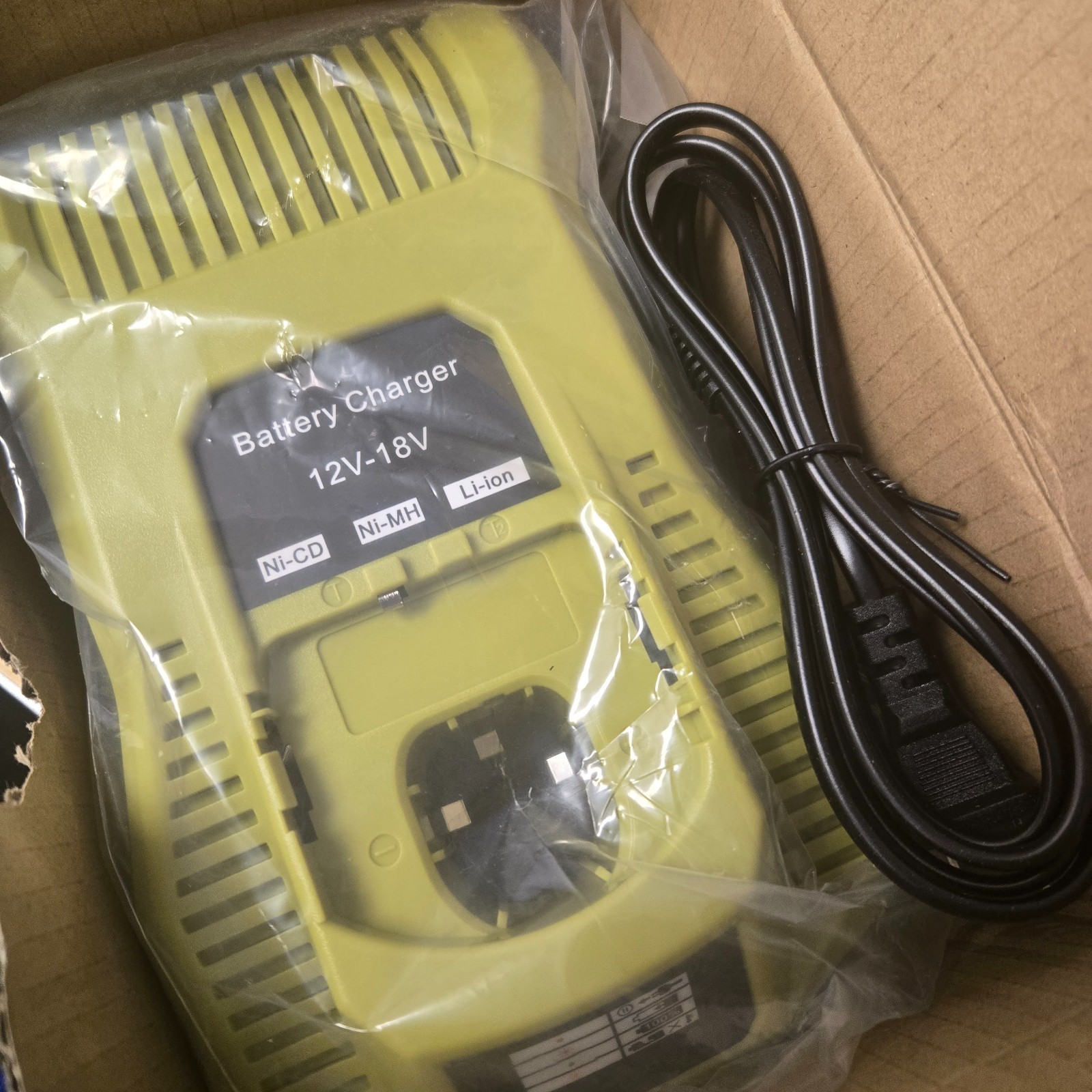 12-18 V Lithium Battery Charger P117 Charger For Ryobi