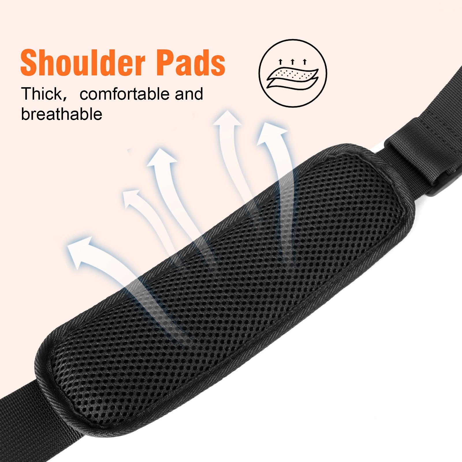 Universal Adjustable Trimmer Shoulder Strap Harness for Weed Eater Grass Edger