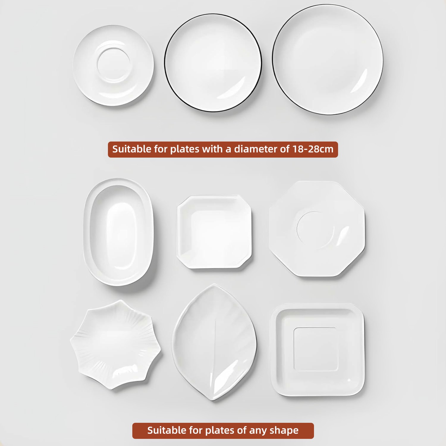 30/50 Pcs Stretchy Reusable Foil Cover for Plates, Bowls & Kitchen Food Storage