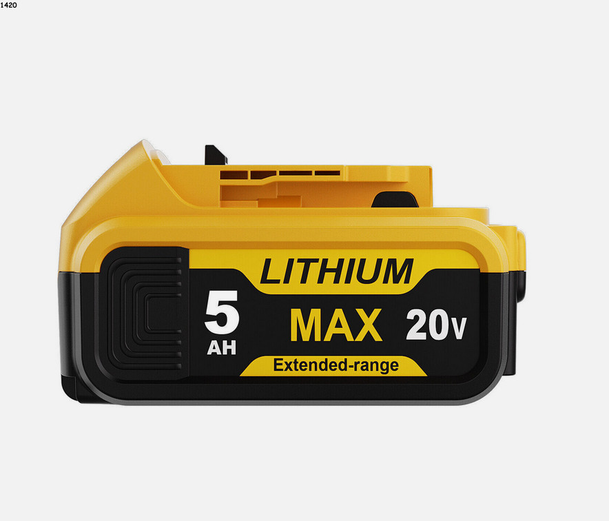 20 Volt For DeWalt 20V Max XR 5.0AH Lithium ion Battery Pack DCB206-2 DCB205 New