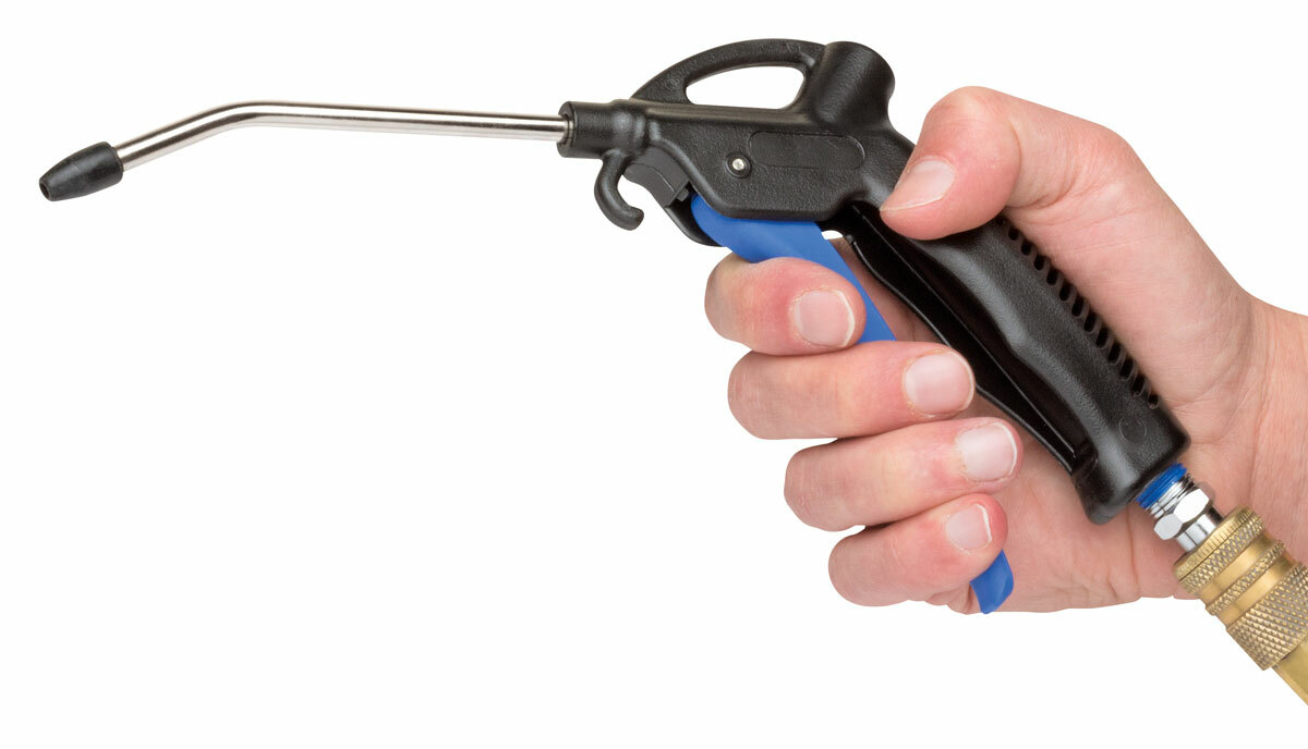 Eastwood 4.5 inch Air Blow Gun Metal Air Tube With Plastic Tip Long Reach Nozzle