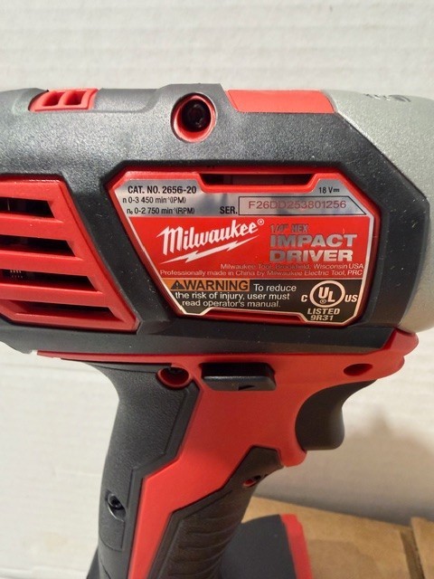 NEW Milwaukee 2656-20 18V Cordless Impact Driver TOOL ONLY