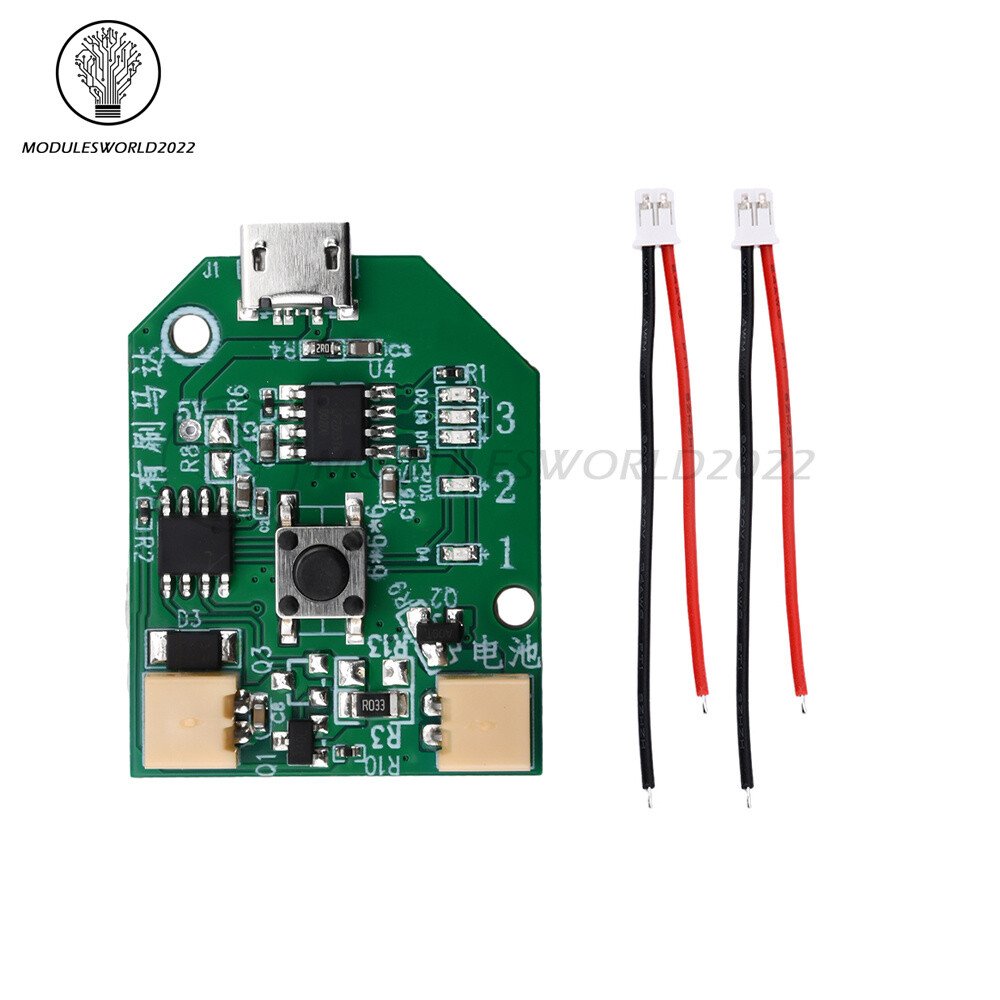 3.7V Universal USB Rechargeable Small Fan Circuit Board Mobile Fan Control Board