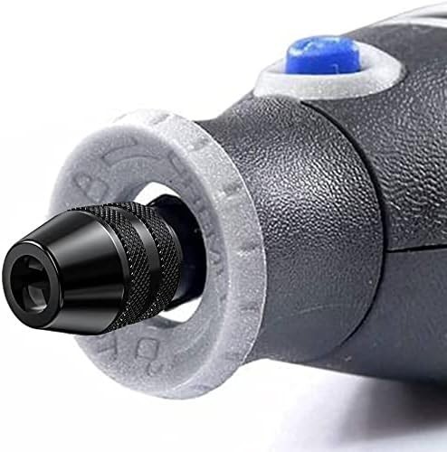 2 Pack Dremel 4486 Keyless Chuck, ideal for 1/32” (0.8mm) to 1/8” (3.2mm) Shank