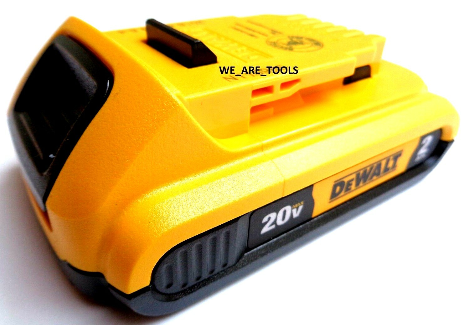 (2) Dewalt 20V DCB203 2.0 AH MAX Batteries 20 Volt For Drill, Saw