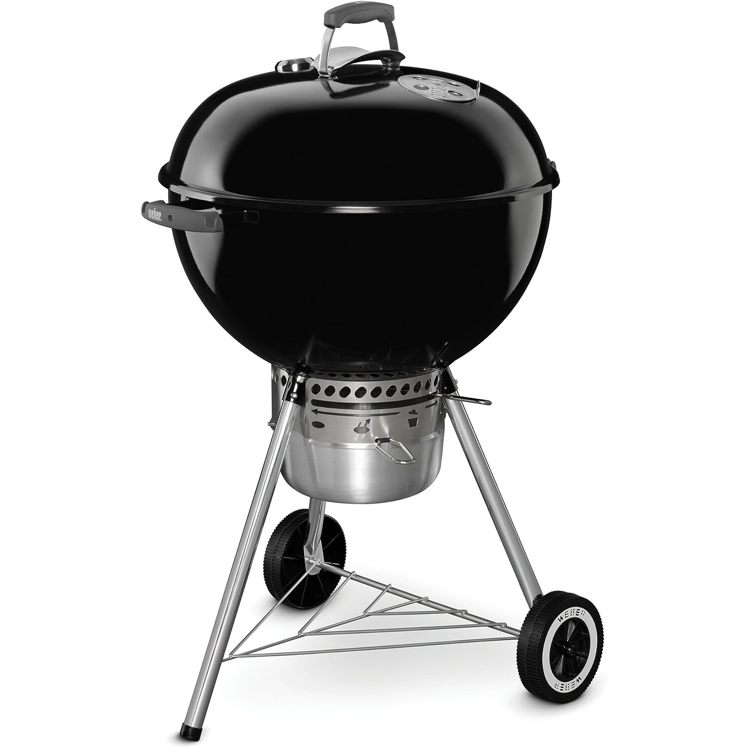 New Weber Original Kettle Premium Charcoal Grill, 22-Inch, Black
