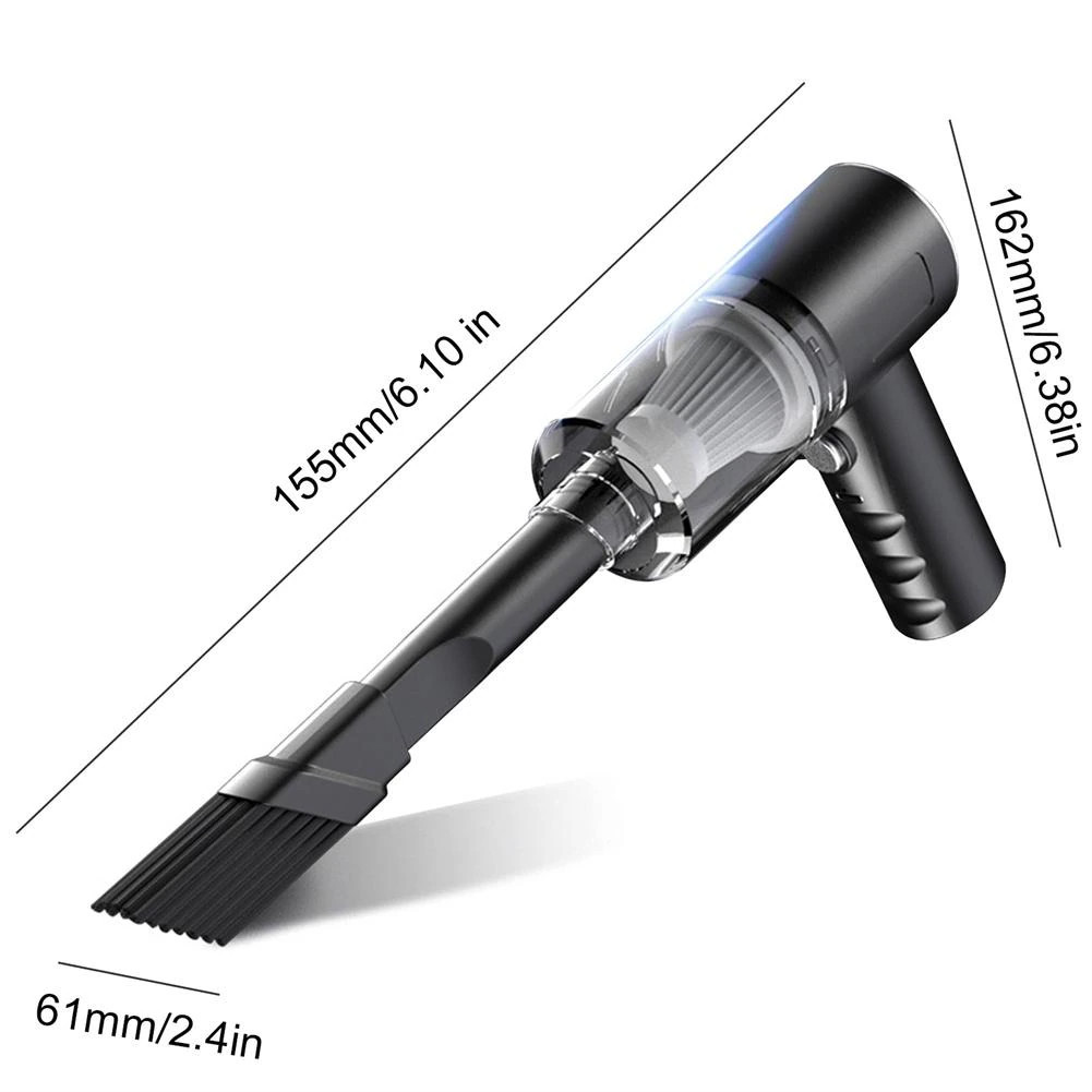120W Handheld Cordless Vacuum Cleaner Small Mini Portable Car Auto Home Wireless