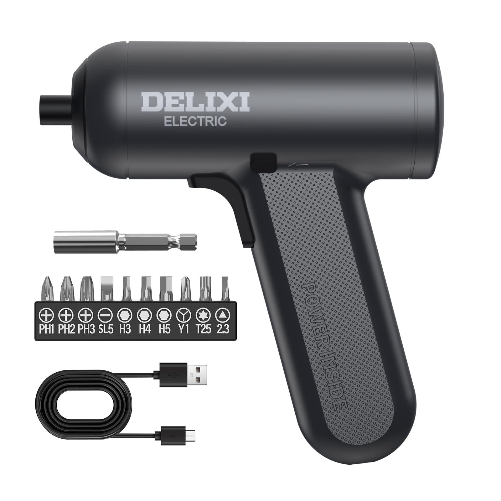 Cordless Screwdriver 4V Mini Cordless Drill Set with 1500mAh Battery, 5N.m To…