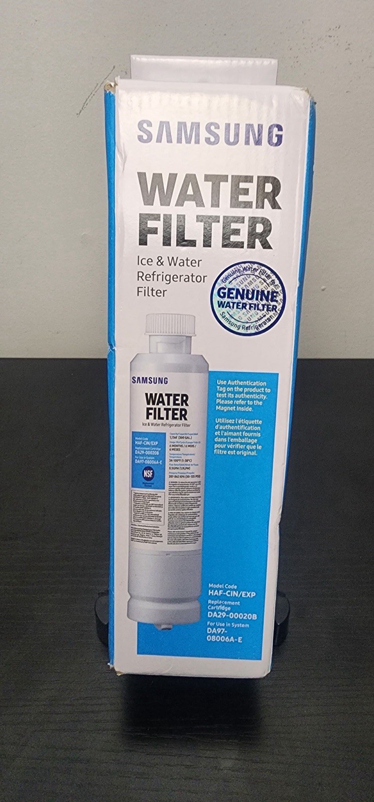 Samsung OEM DA29-00020B HAF-CIN/EXP Refrigerator Water Filter Free Ship