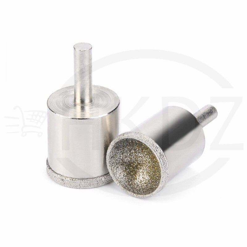 Diamond Burr Grinding Bit Burr Polishing Concave Bead Shaping Rotary Tool 3-25mm